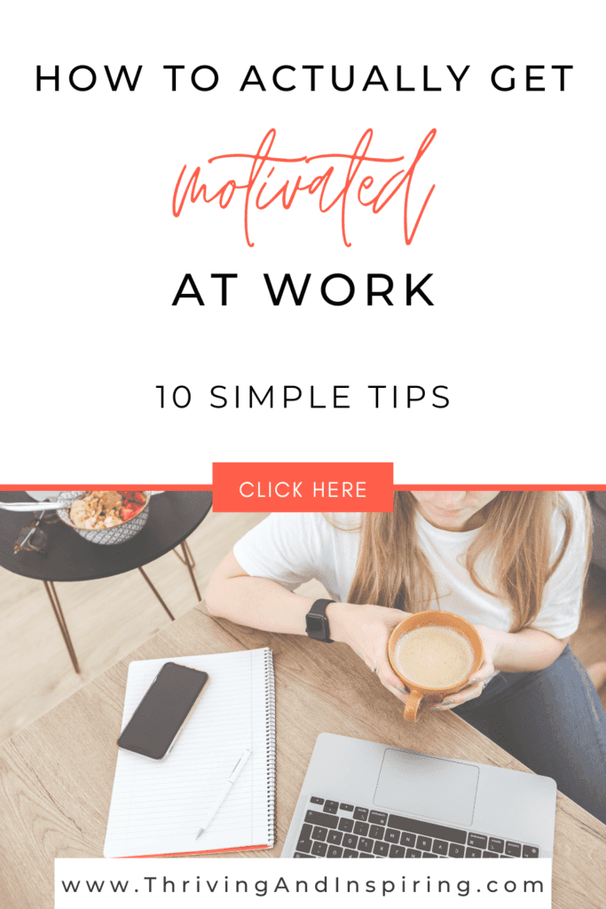 ways to increase motivation in the workplace pin graphic