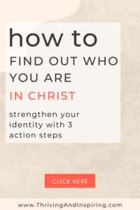 how to find your identity in christ pin graphic
