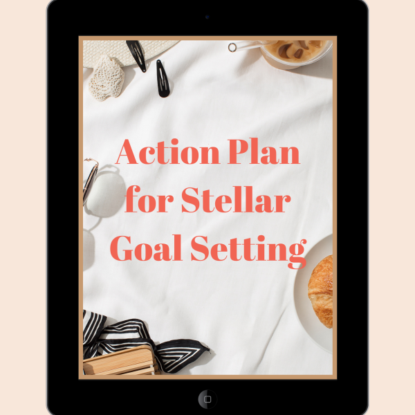 Action plan for stellar goal setting ipad picture